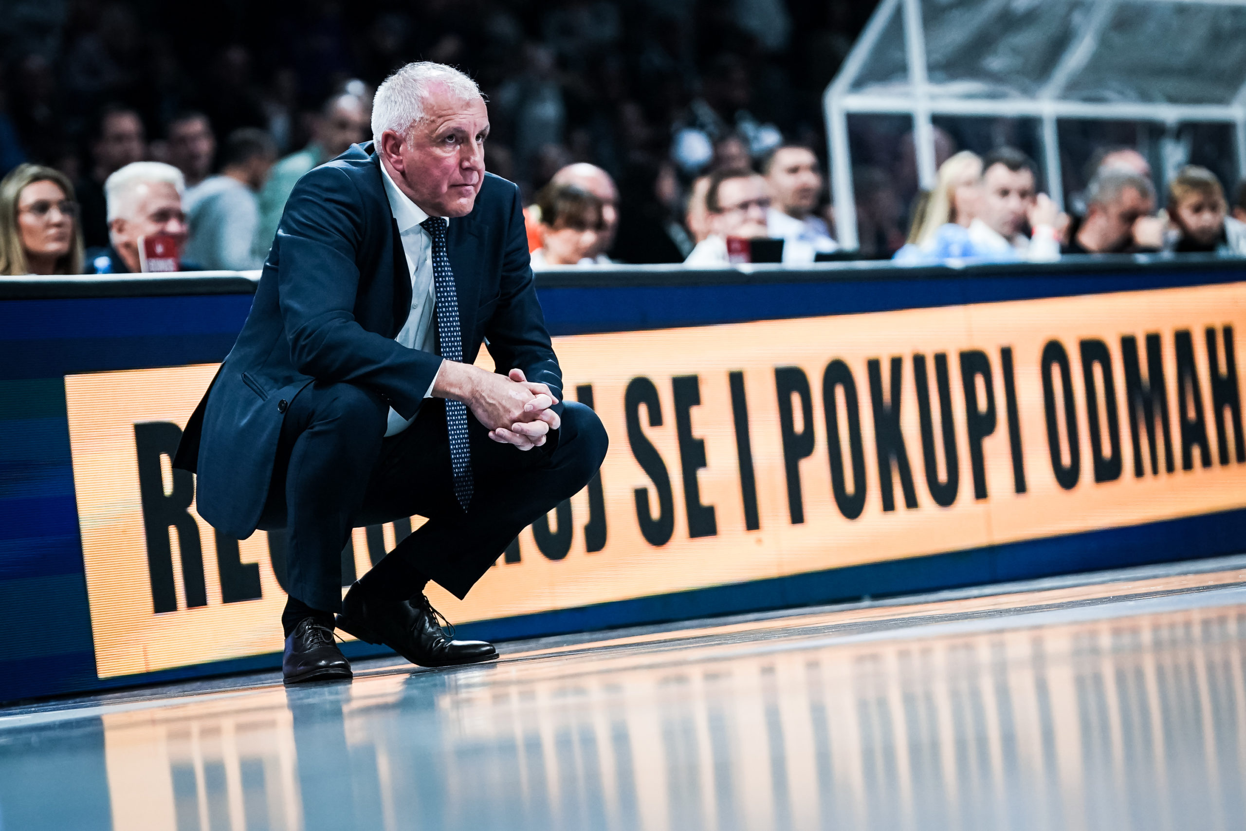Partizan stigao u Podgoricu: Obradović očekuje težak posao