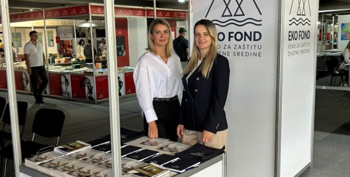 Otvoren info štand Eko-fonda na Međunarodnom sajmu knjiga u Podgorici