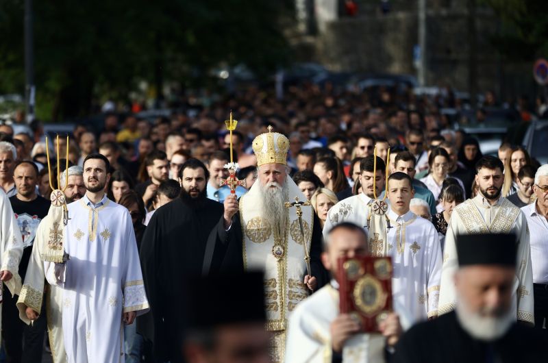 Mitropolit Joanikije predvodi Markovdansku litiju u Podgorici