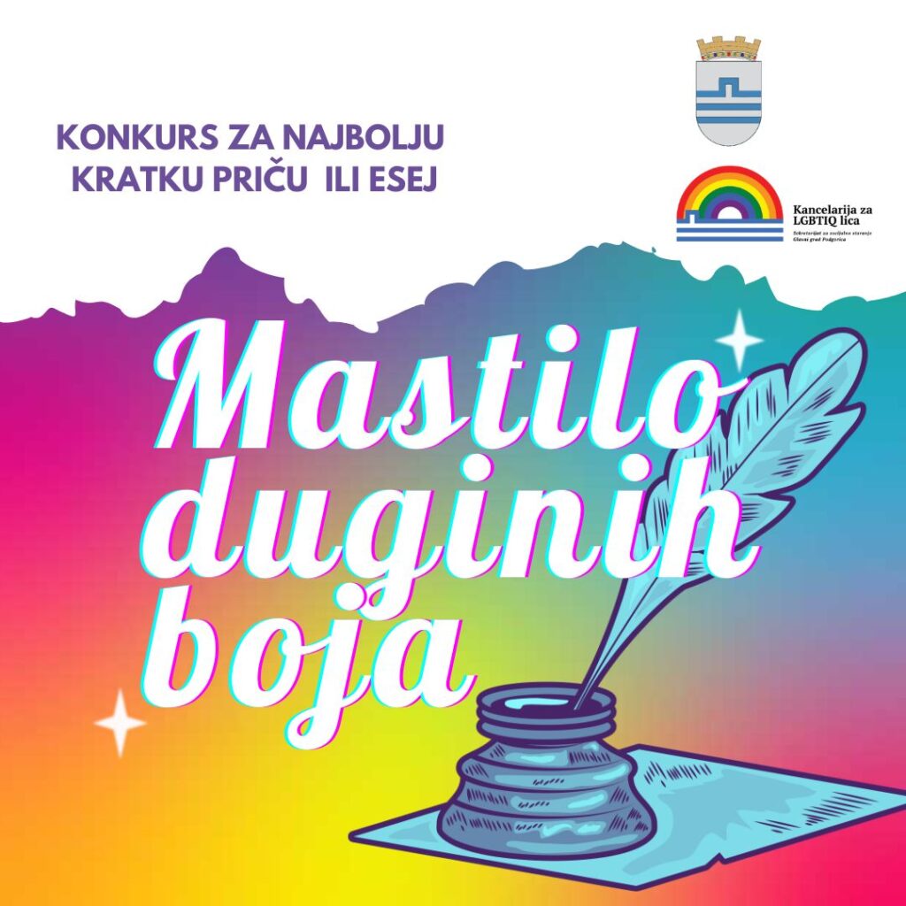 Raspisan Konkurs za najbolju priču pod nazivom “Mastilo duginih boja”