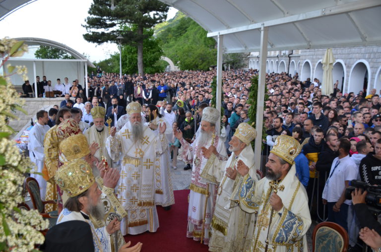 Mitropolit Joanikije: Kao što se naš narod sabirao u manastir Mileševu, kod ćivota Svetoga oca našega Save, tako se u naše vrijeme sabiramo oko ćivota Svetoga Vasilija