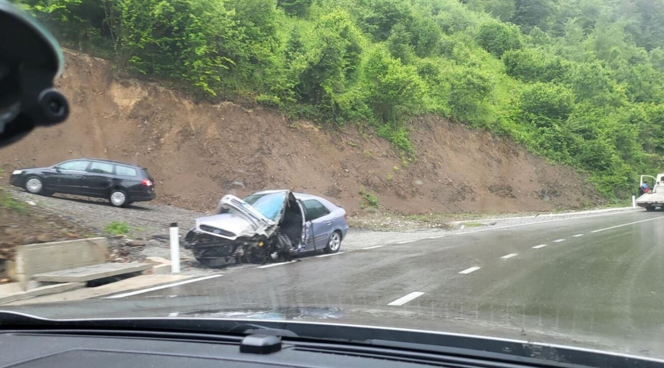 Saobraćajna nezgoda na putu Kolašin – Mateševo, dvije osobe povrijeđene