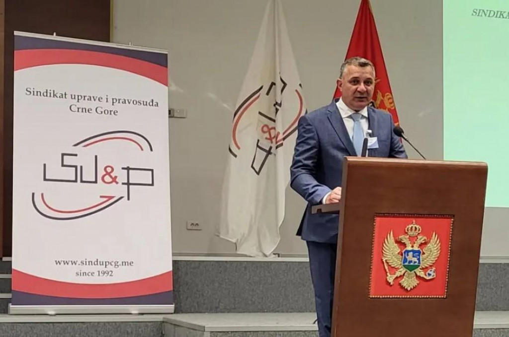 Rakočević izabran za predsjednika Sindikata uprave i pravosuđa