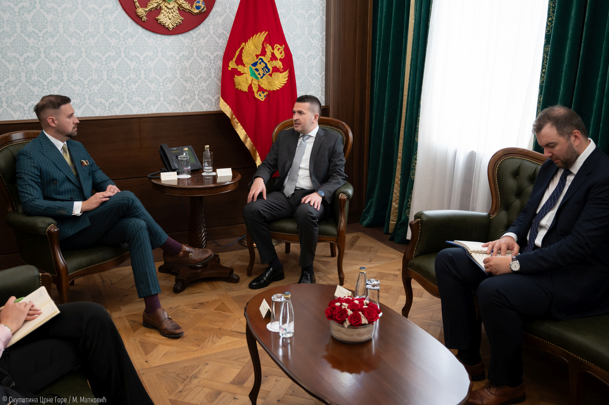 Pejović sa šefom Regionalne kancelarije za saradnju mladih u Crnoj Gori: Skupština posvećena unaprjeđenju omladinskih politika
