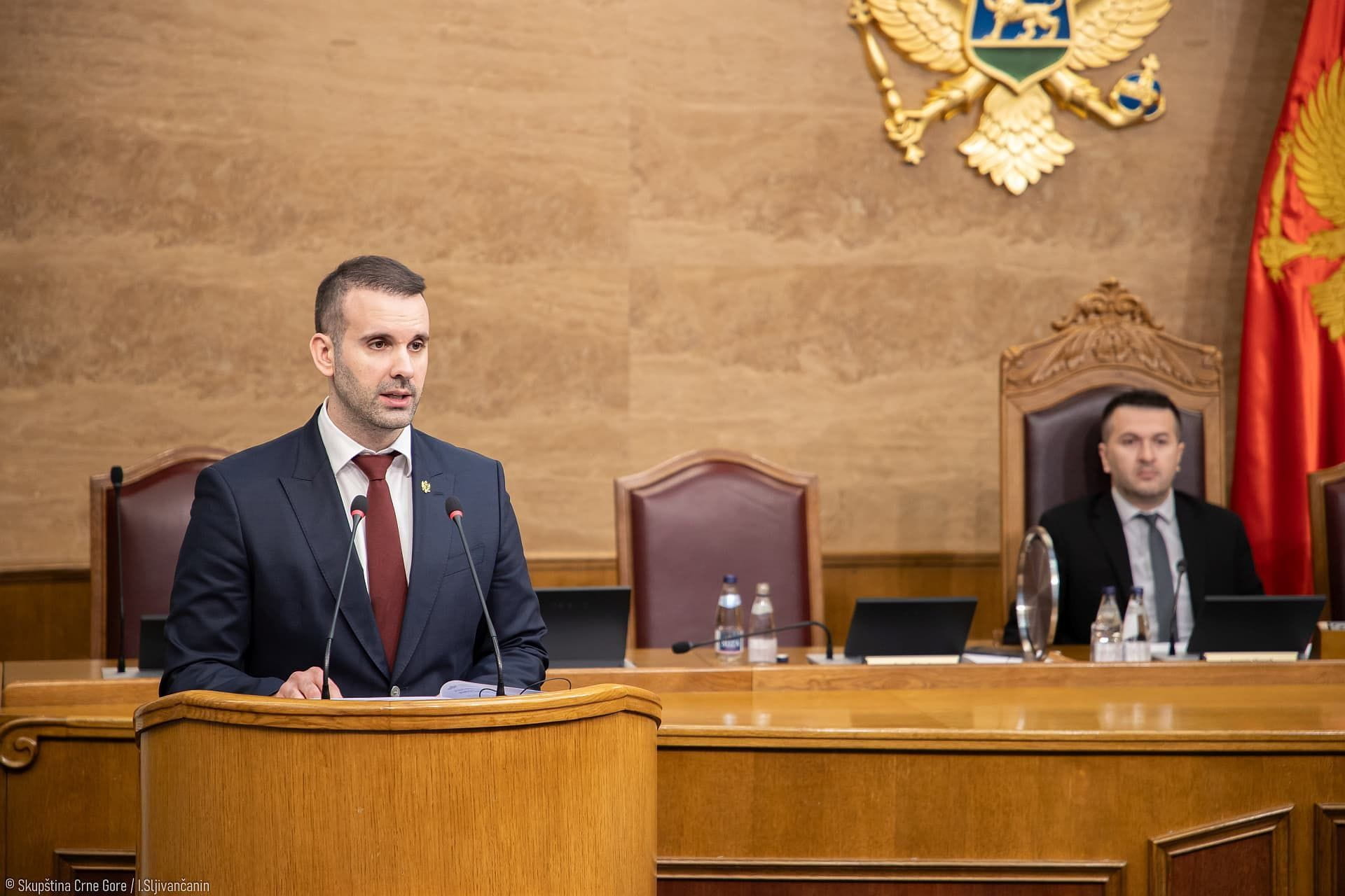 Spajić će sjutra odgovarati na pitanja poslanika u Skupštini Crne Gore