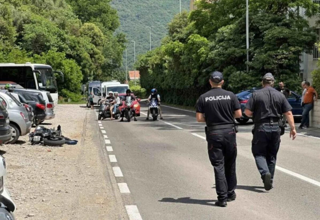 Motociklista povrijeđen u Bijeloj