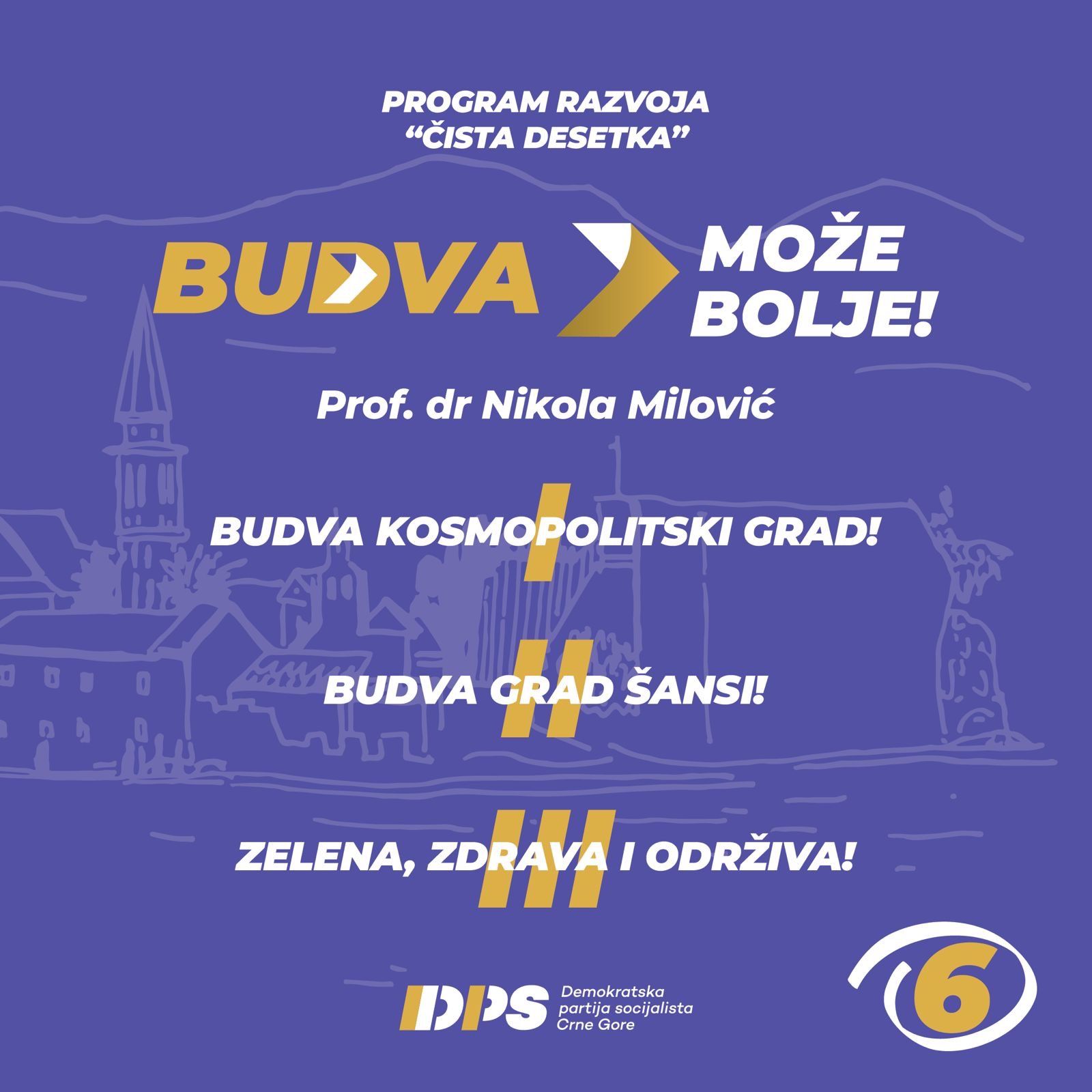 Milović: Izgradićemo modernu Luku Budva, šetalište i gradsko pozorište