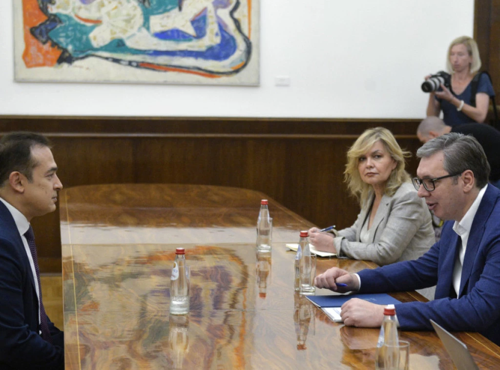 Vučić se sastao sa ambasadorom Egipta, razgovarali o saradnji i predstojećoj posjeti Kairu