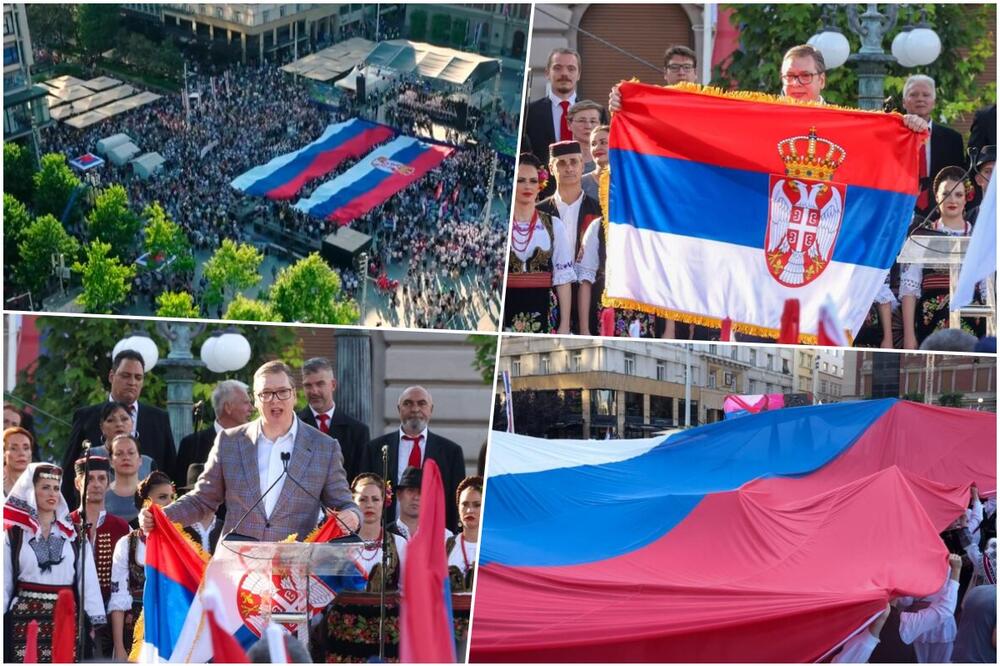 SVESRPSKI SABOR; Vučić i Dodik poručuju: Niko neće moći da uništi srpsko jedinstvo, jedan smo narod ma gdje živjeli!