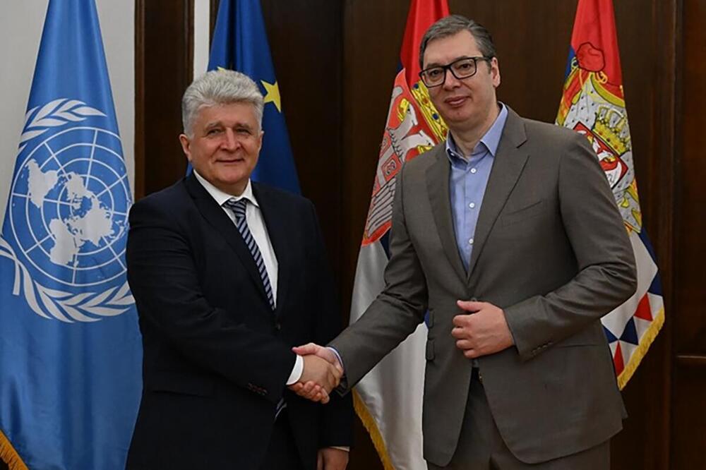 Vučić sa Miroslavom Jenčom: Detaljno sam ga informisao o situaciji na Kosovu i Metohiji i izrazio zabrinutost zbog nastavka jednostranih poteza Prištine