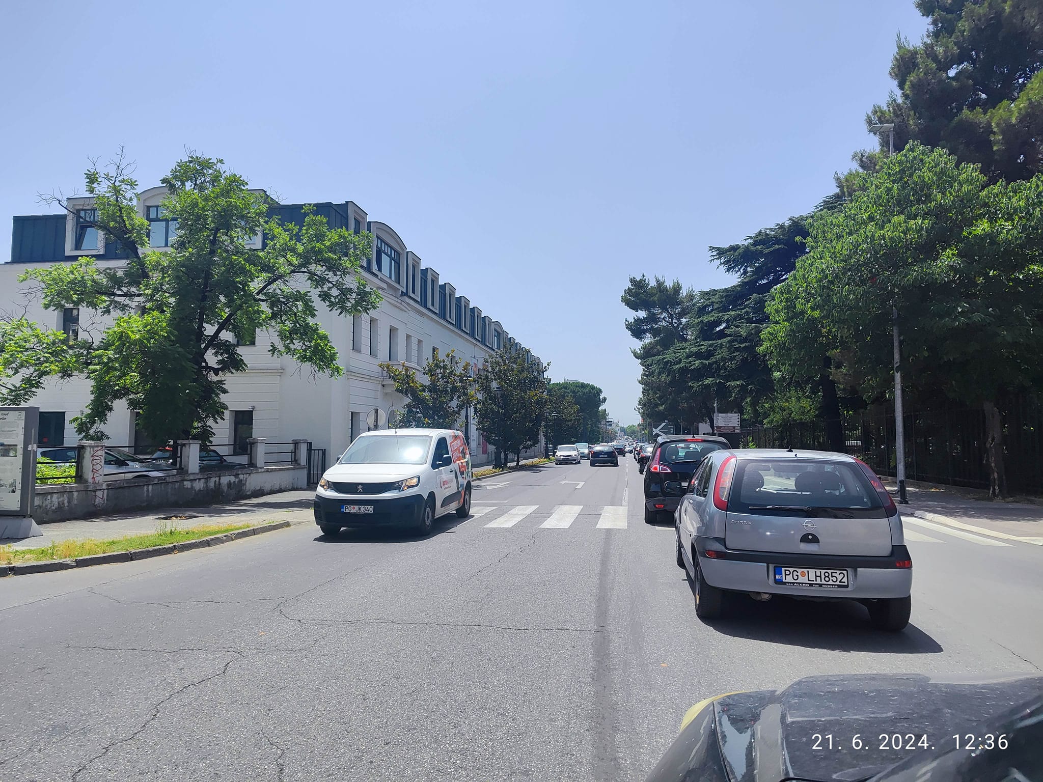 Saobraćajne gužve u Podgorici