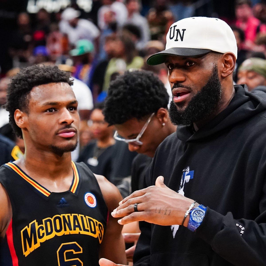 Lebron i Broni prvi otac i sin koji će zajedno igrati u NBA