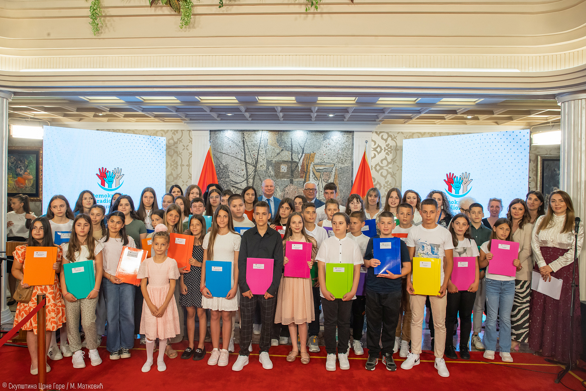 Polaznicima 13. generacije Demokratskih radionica „Barbara Pamer“ uručeni sertifikati Tema ovogodišnje ceremonije bila je „Dobrota“