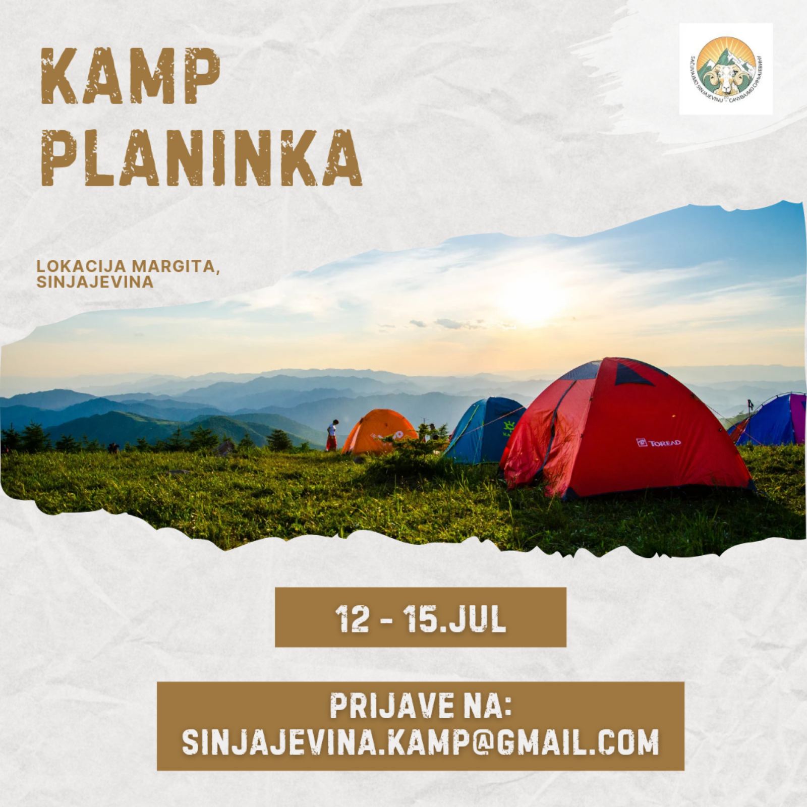 GI Sačuvajmo Sinjajevinu najavila kamp „Planinka“ od 12. do 15. jula