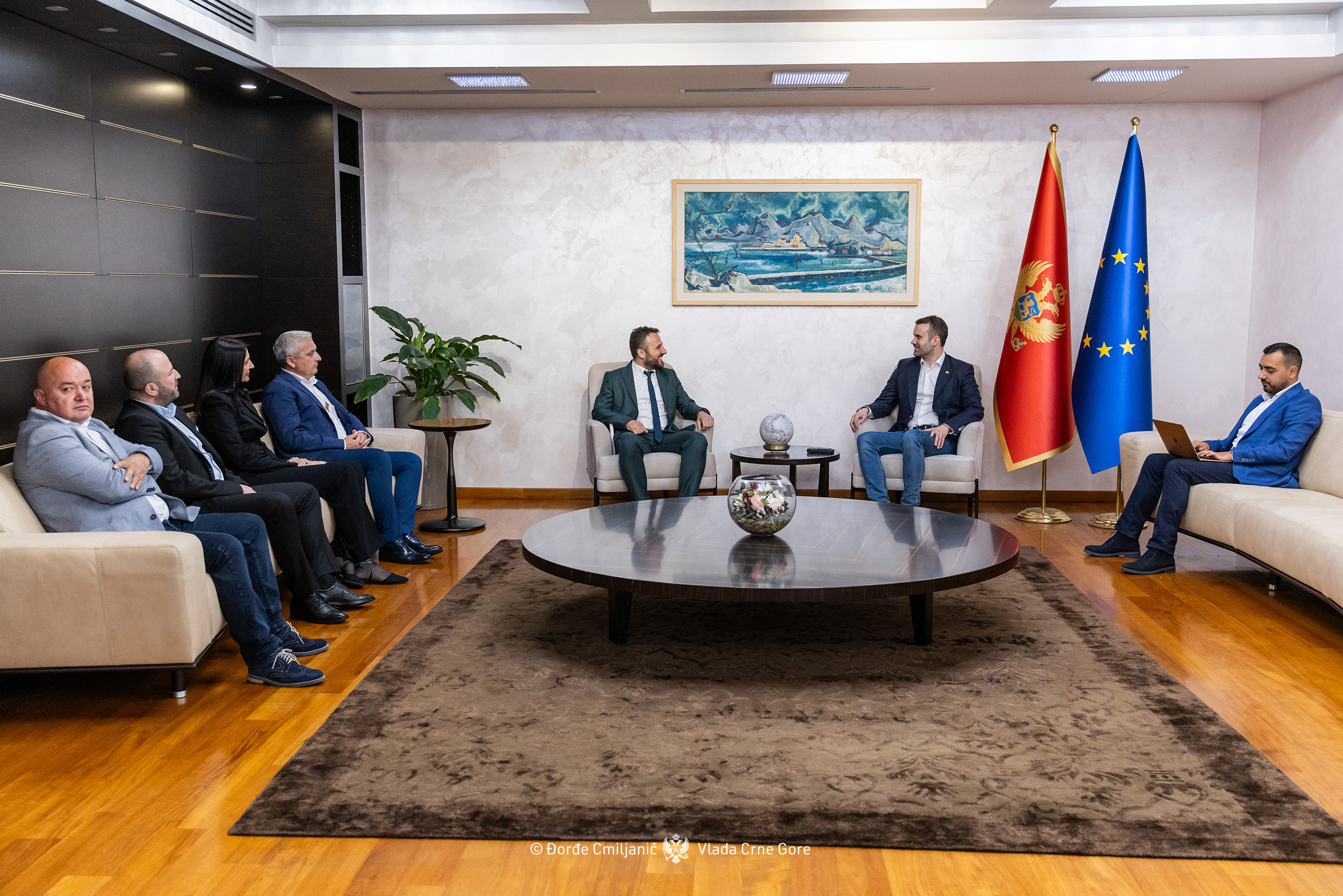 Spajić sa delegacijom Udruženja sudskih vještaka: Za prave odluke moramo znati šta je istina