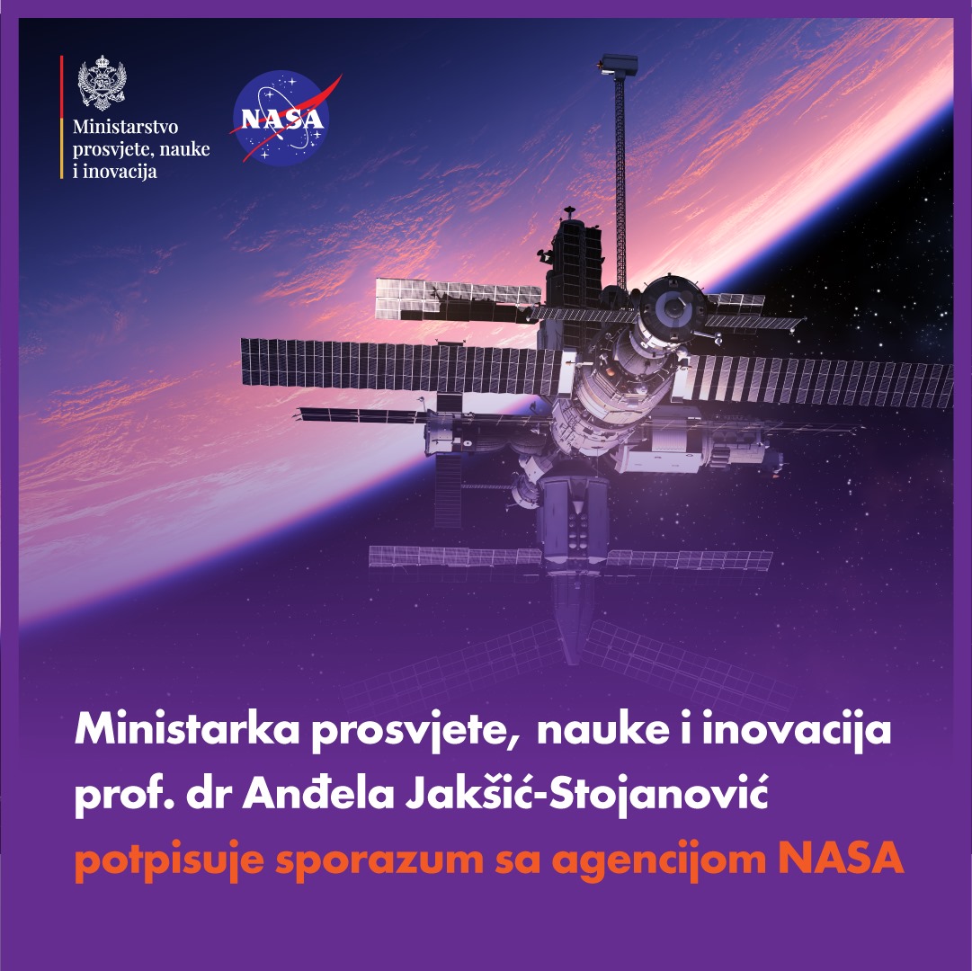 Ministarstvo prosvjete potpisaće sporazum sa agencijom NASA