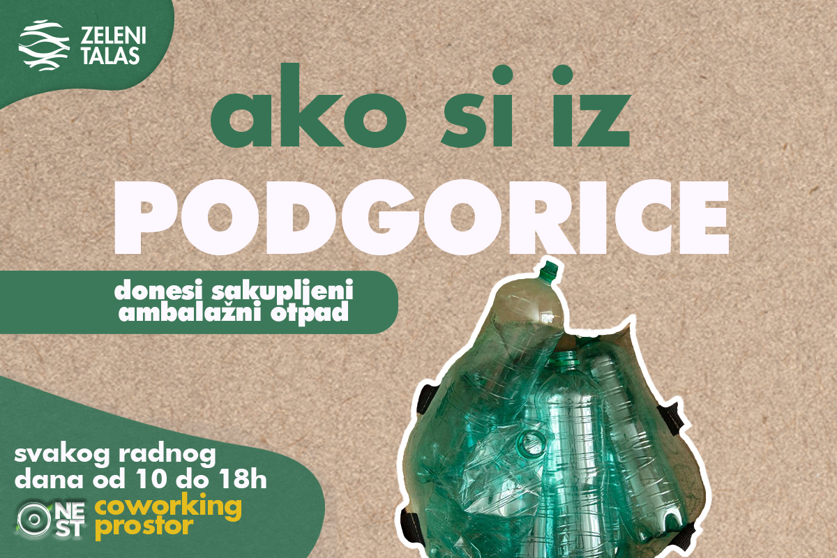 Akcija prikupljanja ambalažnog otpada u Podgorici