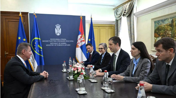 Đurić sa šefom Kancelarije Savjeta Evrope u Beogradu: Oštro se protivimo i samom razmatranju zahtjeva Pšrištine za članstvo