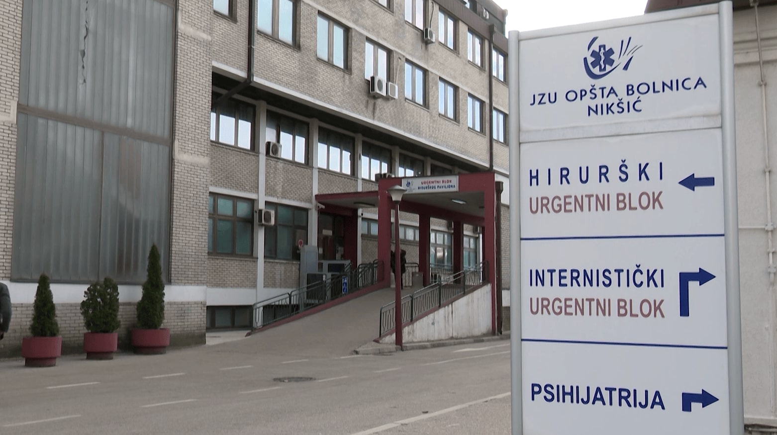 Nikšić: Pacijent izvršio samoubistvo u krugu bolnice