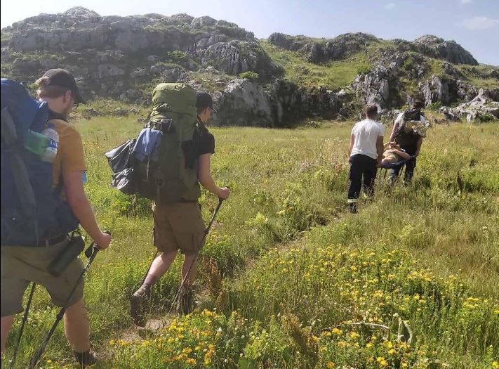 Holanđanin dehidrirao usljed visokih temperatura, GSS došla u pomoć
