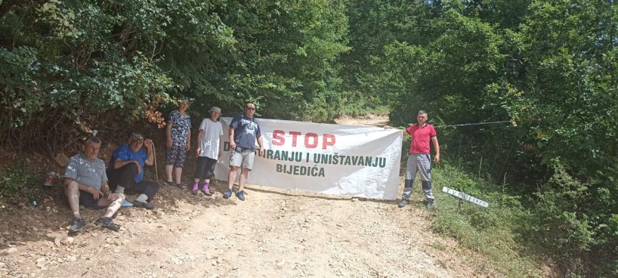 Mještani Bijedića: Nastavljaju bitku protiv kamenoloma