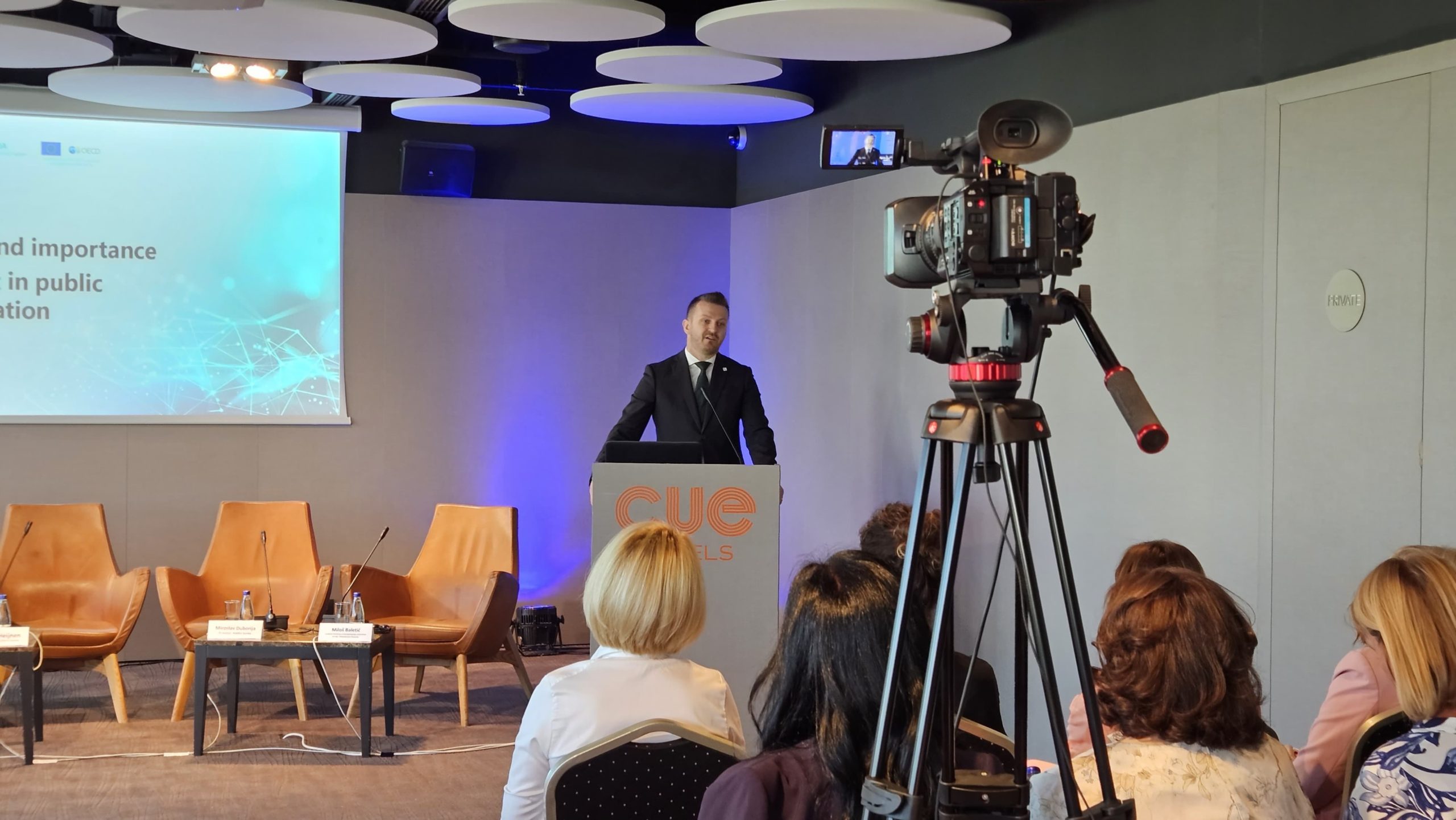 Dukaj otvorio konferenciju „Uloga i značaj revizije informacionih sistema u  javnoj upravi“
