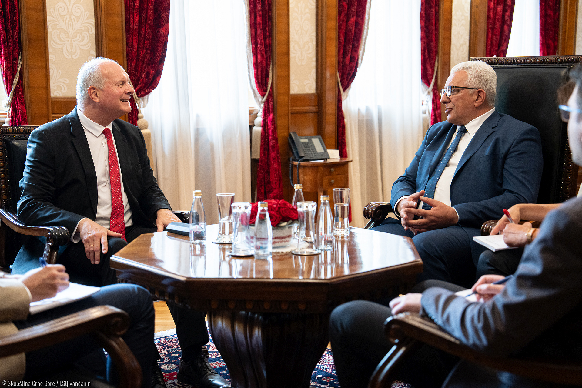Mandić primio u oproštajnu posjetu ambasadora Austrije: Vjerujemo da je Crna Gora naredna članica EU