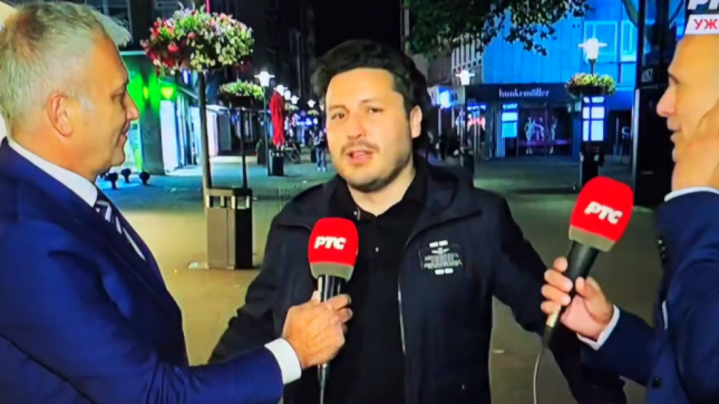 Abazović u Njemačkoj: Bodriću Srbiju protiv Engleske! (VIDEO)