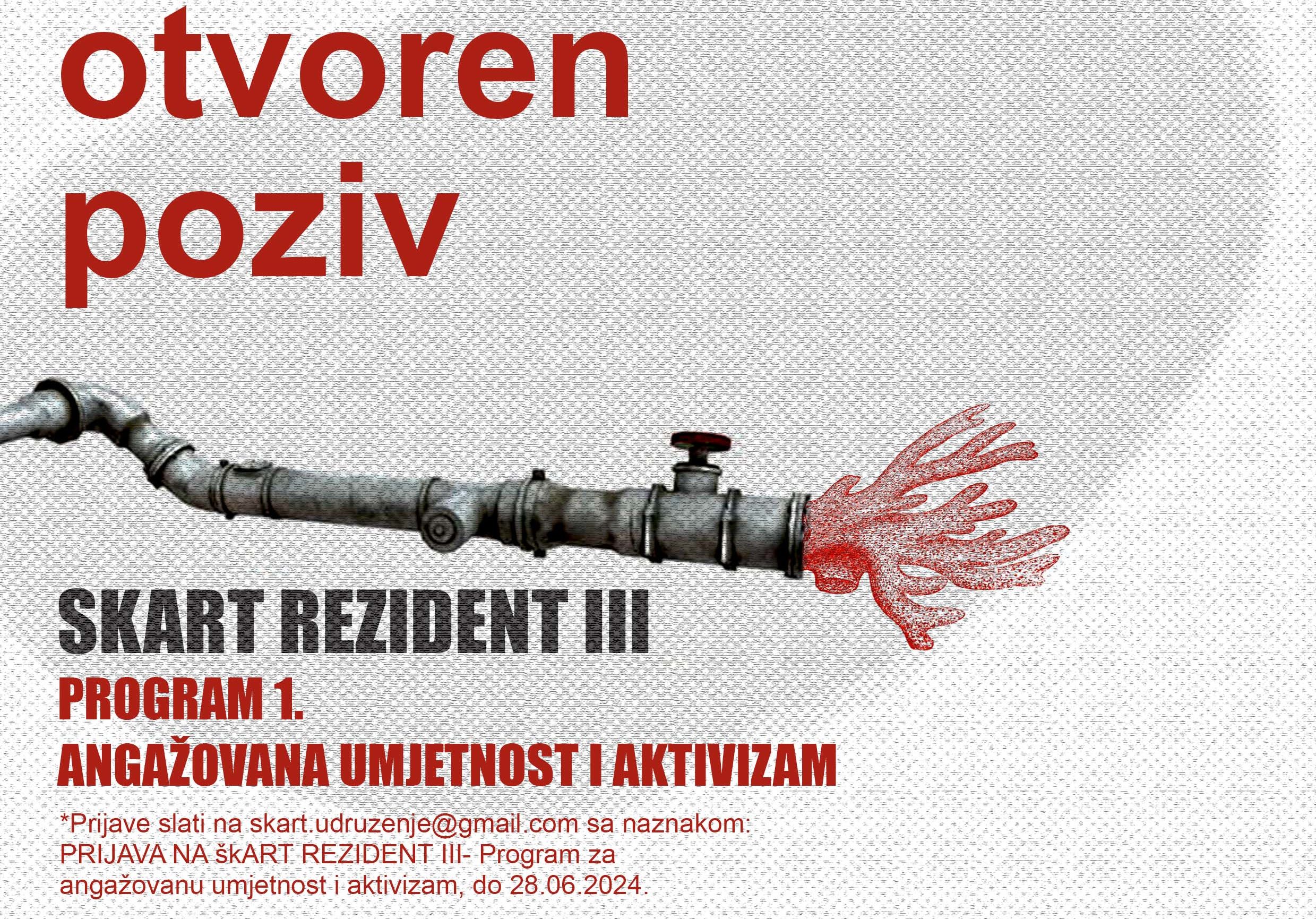 NVU ŠkArt poziva umjetnike: Program umjetničkih rezidencija škART REZIDENT