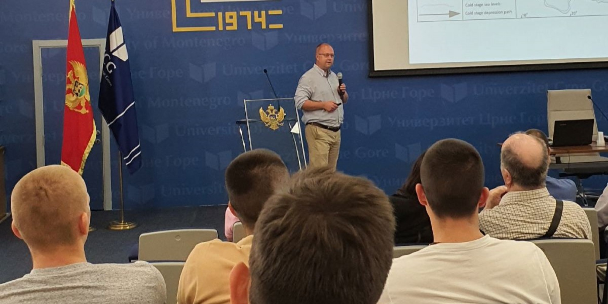 Profesor Fil Hjuz održao predavanje o glečerskoj istoriji planina Mediterana