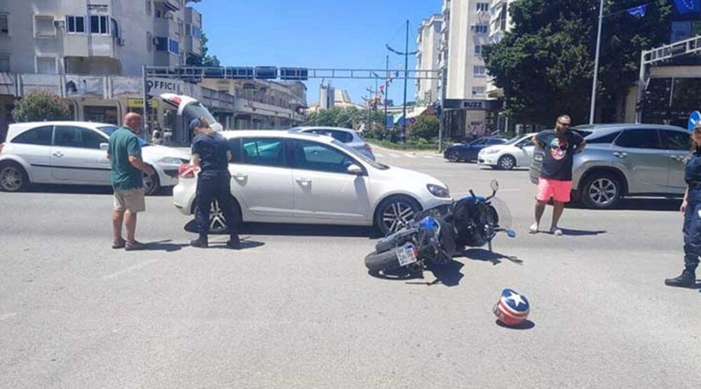 Saobraćajna nezgoda u Baru: Sudarili se Njemica i Makedonac
