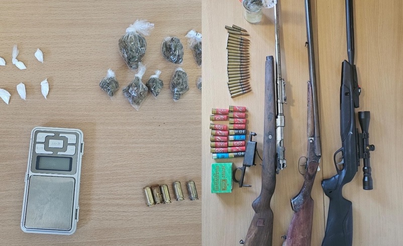 Uhapšene dvije osobe u Nikšiću, pronađeni droga, oružje…