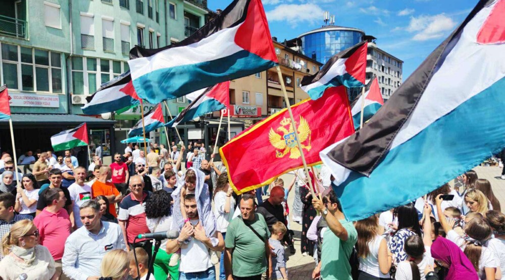 U Rožajama održana manifestacija “Dani Palestine”