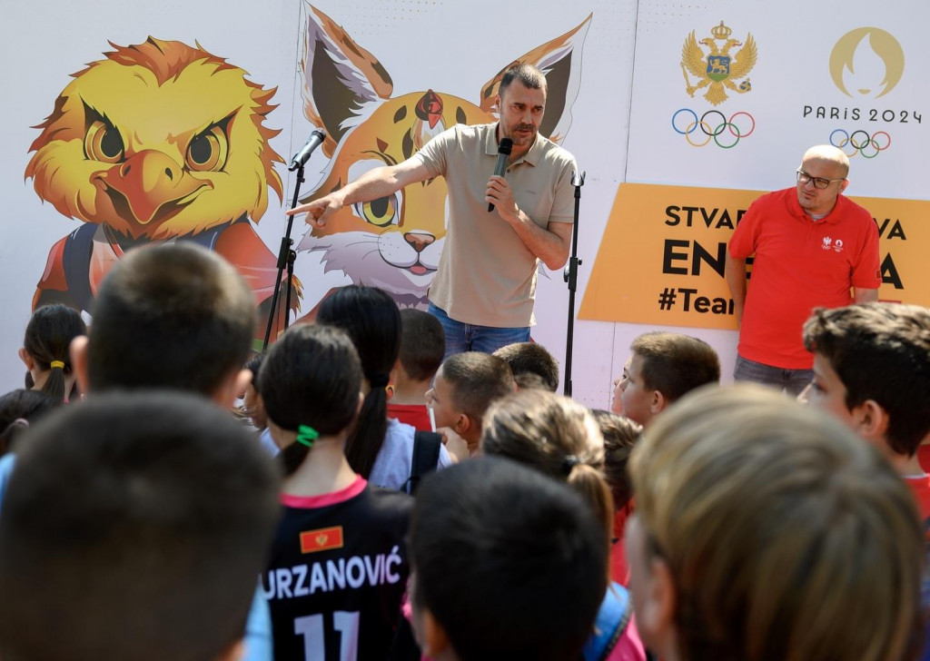 „Olimpijski karavan“ posjetio Podgoricu