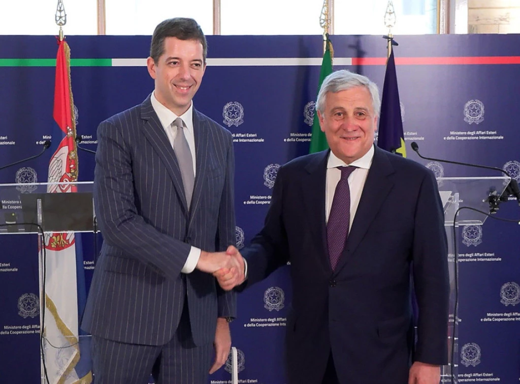 Đurić: Italija ključan partner Srbije i regiona u ekonomskom razvoju i očuvanju mira