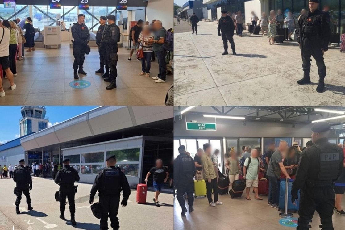 Pojačane bezbjednosne mjere na Aerodromu Tivat tokom ljetnje turističke sezone
