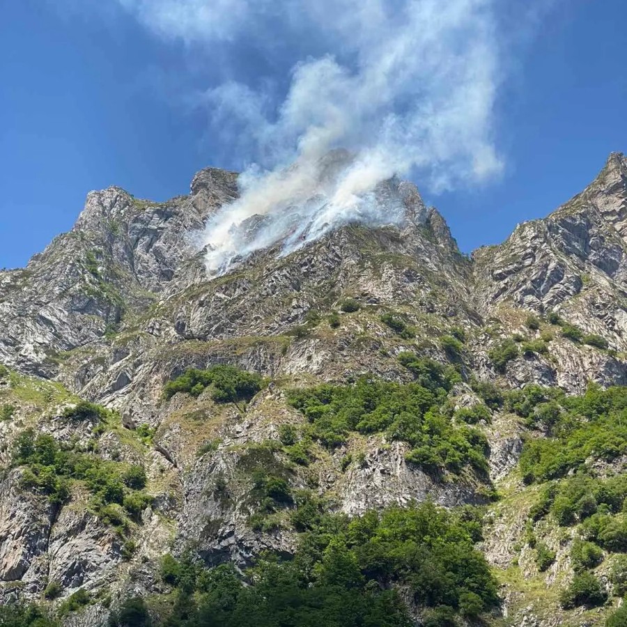 Požar na Prokletijama; NP: Turisti da izbjegavaju posjetu Volušnici, vlasnici imanja da se uzdrže od paljenja trave