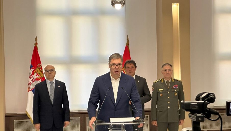 Vučić posle kolegijuma načelnika Generalštaba: Velike snage su okupljene u region
