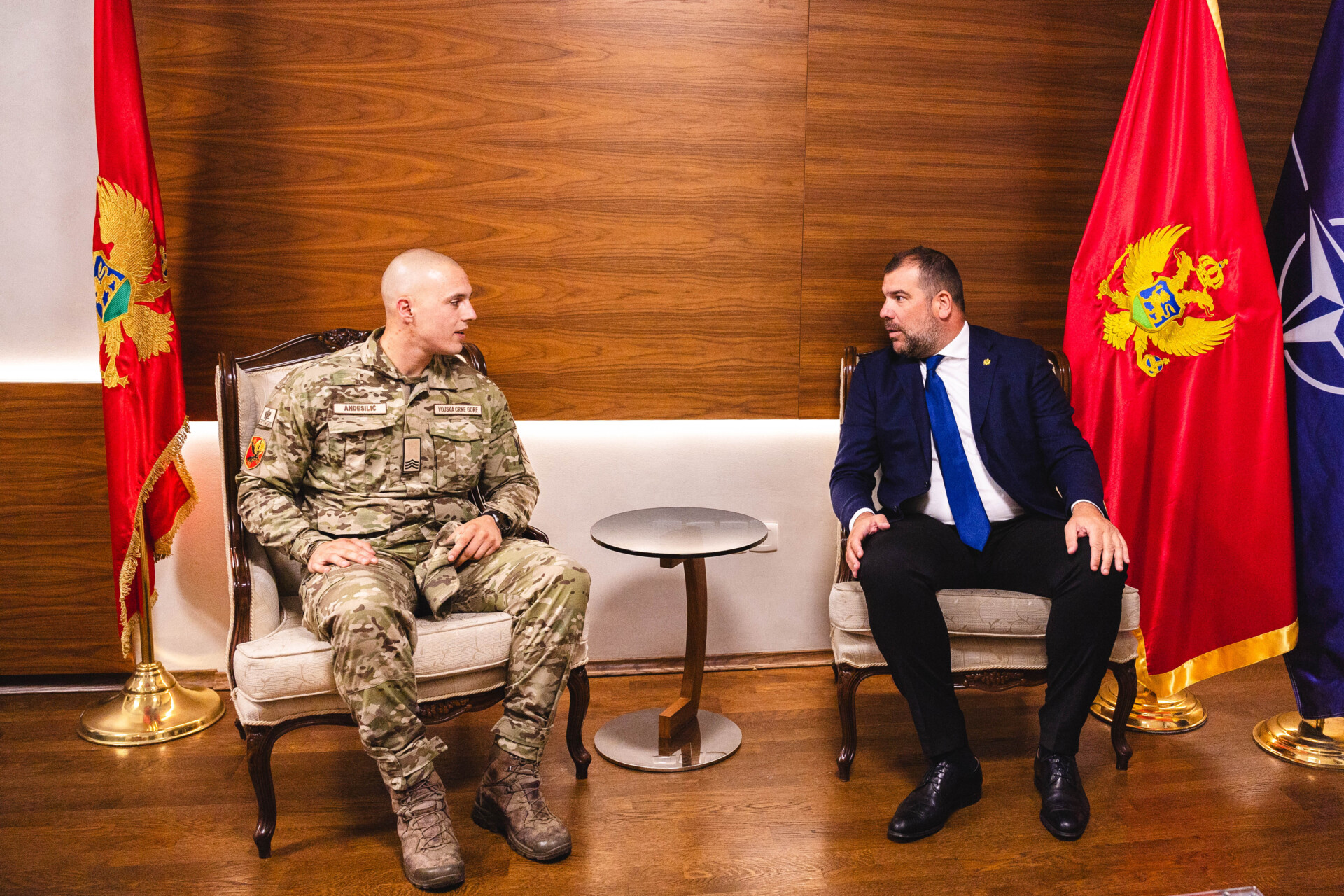 Krapović: Ponosan što u redovima VCG imamo vojnike kao što je Andesilić