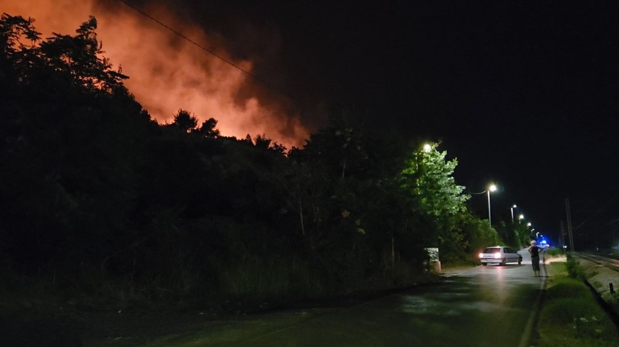 Uhapšeni osumnjičeni za izazivanje požara na Gorici