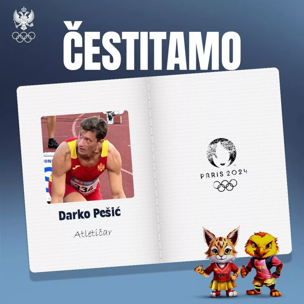 Pešić dobio vajld kard za Olimpijske igre