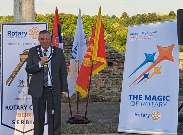 Vladan Mijailović, novi guverner Rotari distrikta 2483 za Srbiju i Crnu Goru