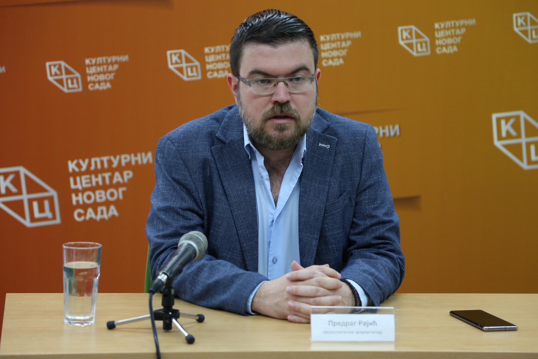 Predavanje geopolitičkog analitičara Predraga Rajića na temu „IZBORNI JUL“