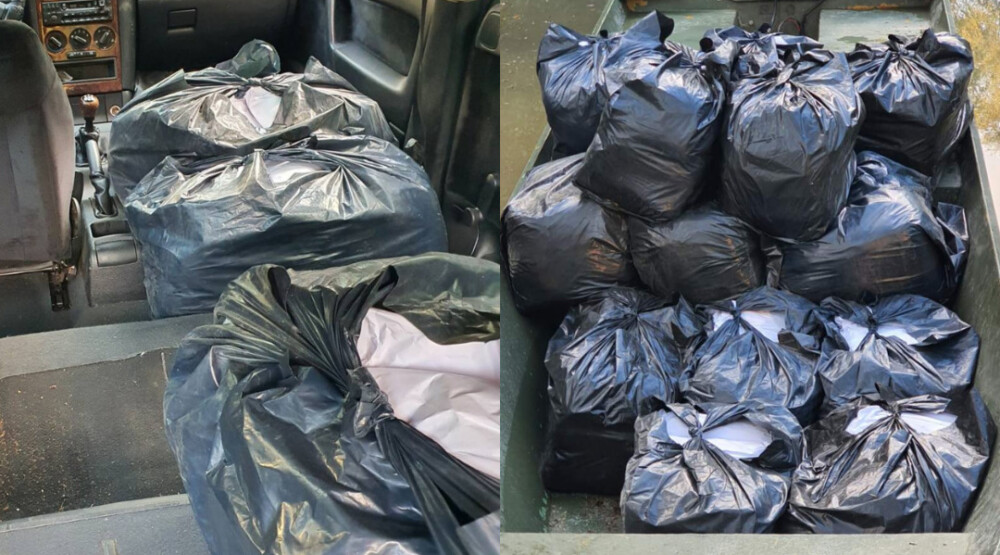 Zaplijenjeno 350 kilograma rezanog duvana, tri osobe privedene