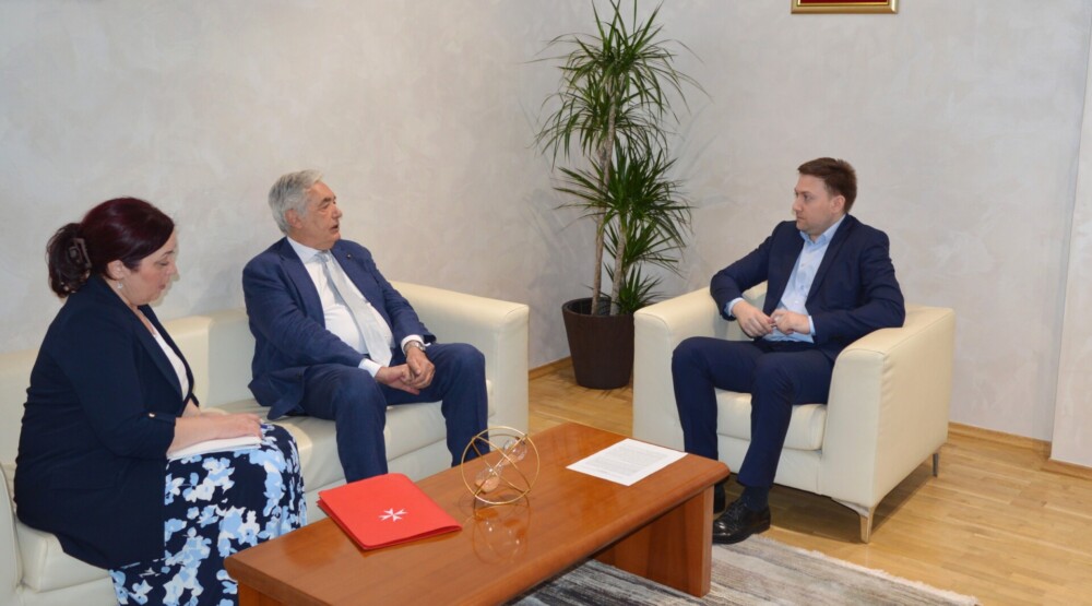 Šimun sa ambasadorom Malteškog reda: Unaprijediti saradnju u oblasti zdravstva