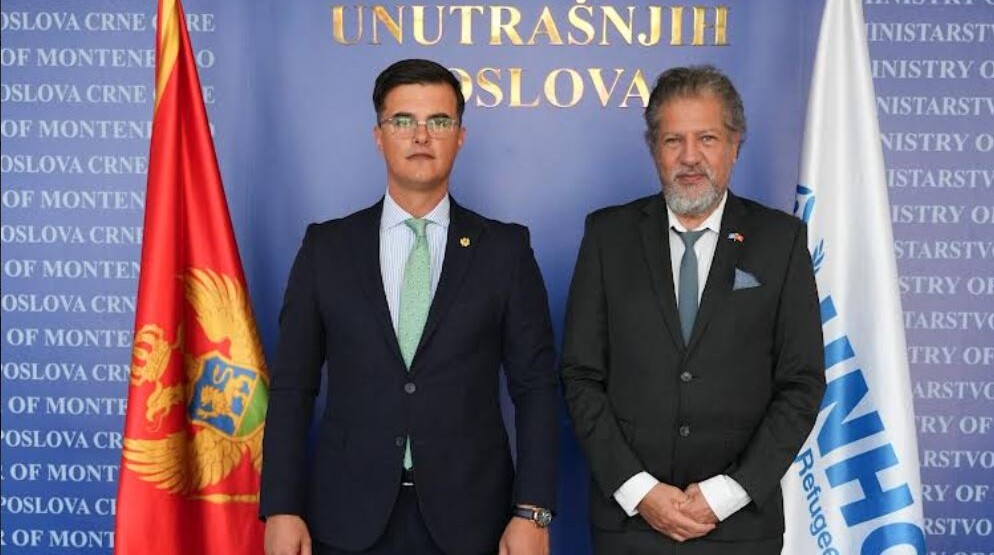 Šaranović sa Bušardijem: Pohavljeni napori Crne Gore u poboljšanju uslova za migrante i izbjeglice