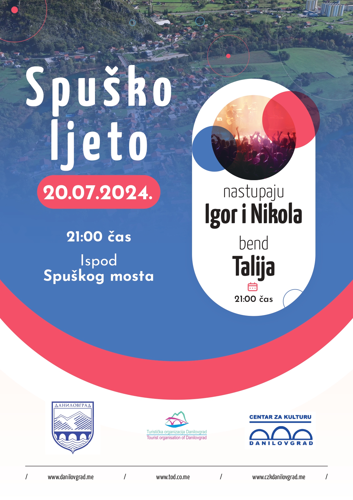 Spuško ljeto 2024: Nezaboravno veče uz muziku na rijeci Zeti