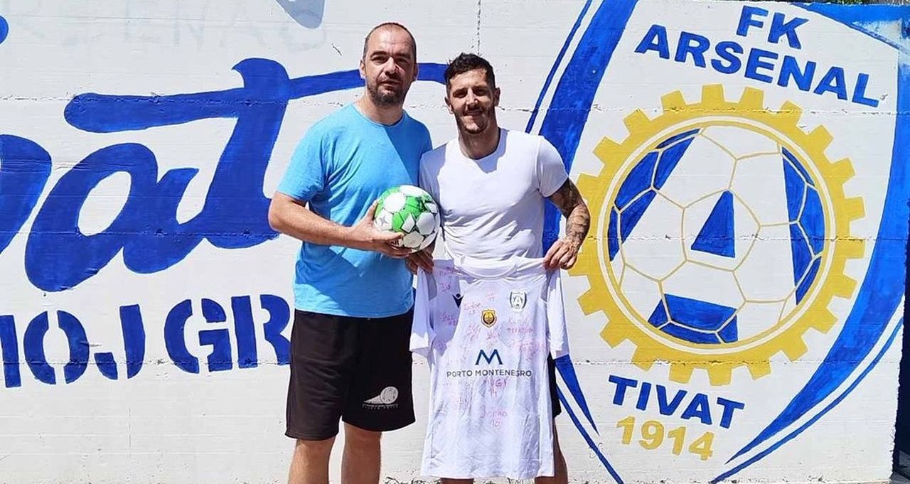 Jovetić trenira sa Arsenalom
