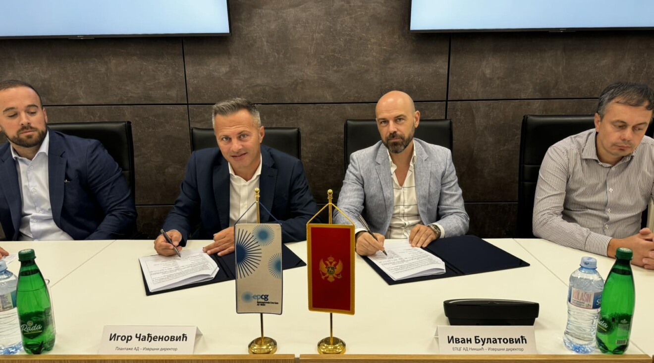 EPCG i Plantaže potpisale Memorandum: Cilj zajednička realizacija projekata u oblasti obnovljivih izvora energije
