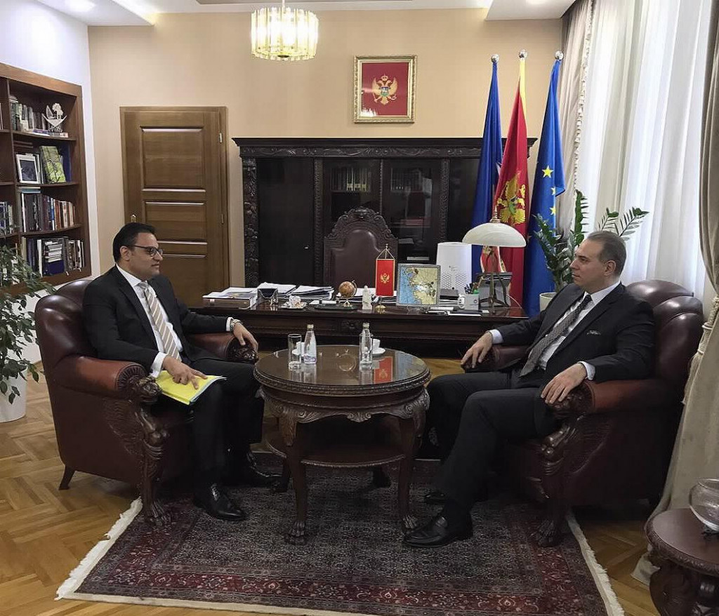 Ivanović sa ambasadorom Egipta: Postoji značajan prostor za intenziviranje saradnje u oblastima ekonomije, turizma, kulture i obrazovanja